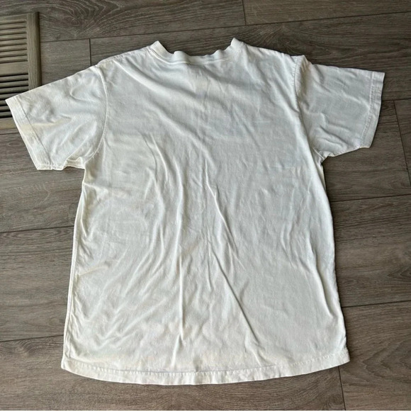 Vintage Northern Reflections White Cotton  Floral Embroidery Short Sleeves - Picture 11 of 13